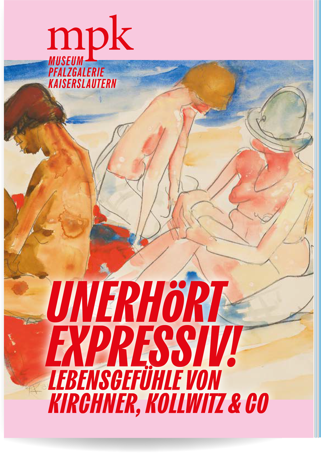 Studio SUED Editorial Museum Pfalzgalerie Kaiserslautern Unerhoert Expressiv 01